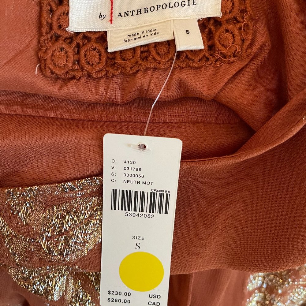 Anthropologie JOCASTA TIERED MAXI DRESS - Picture 6 of 6